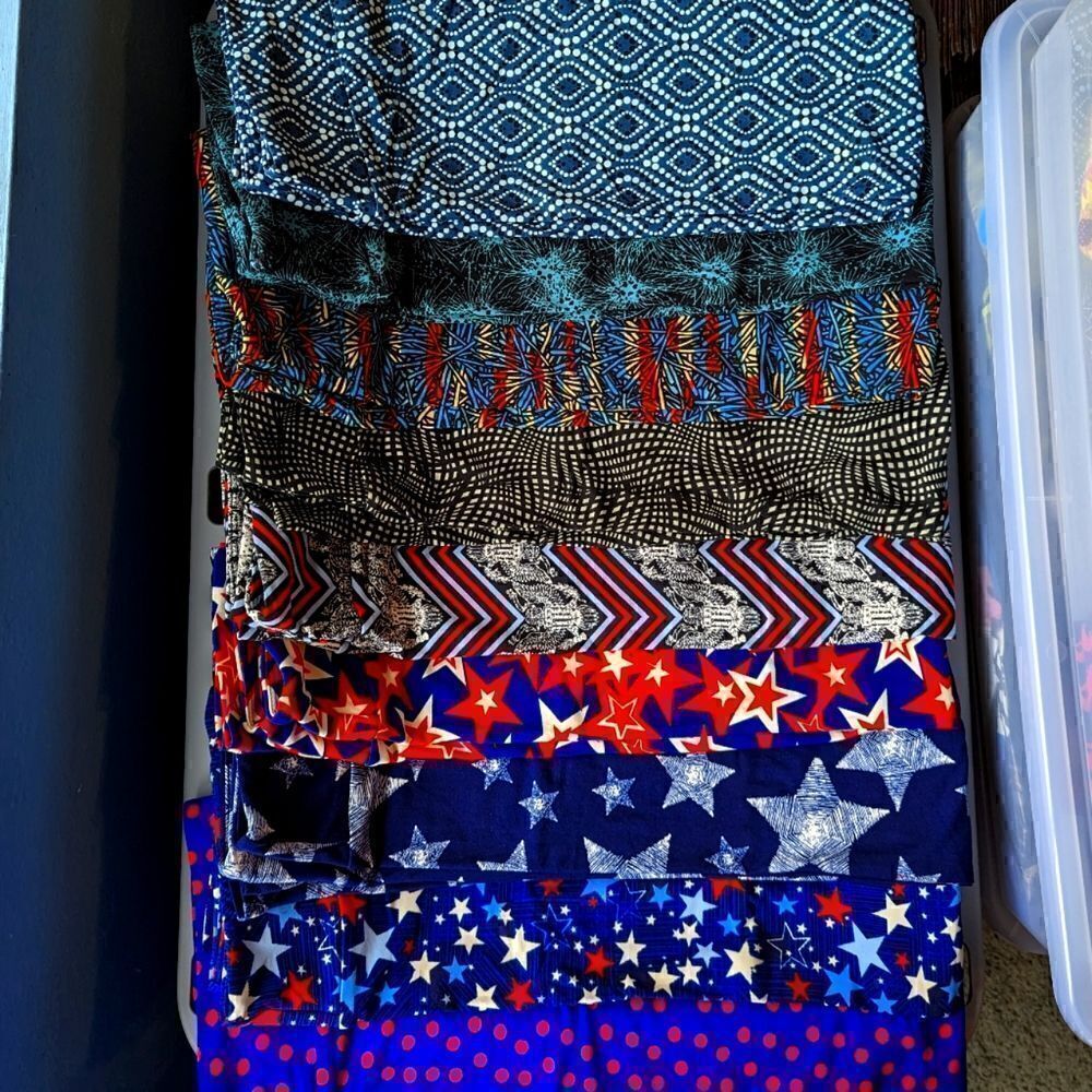 lot of 9 TC lularoe leggings